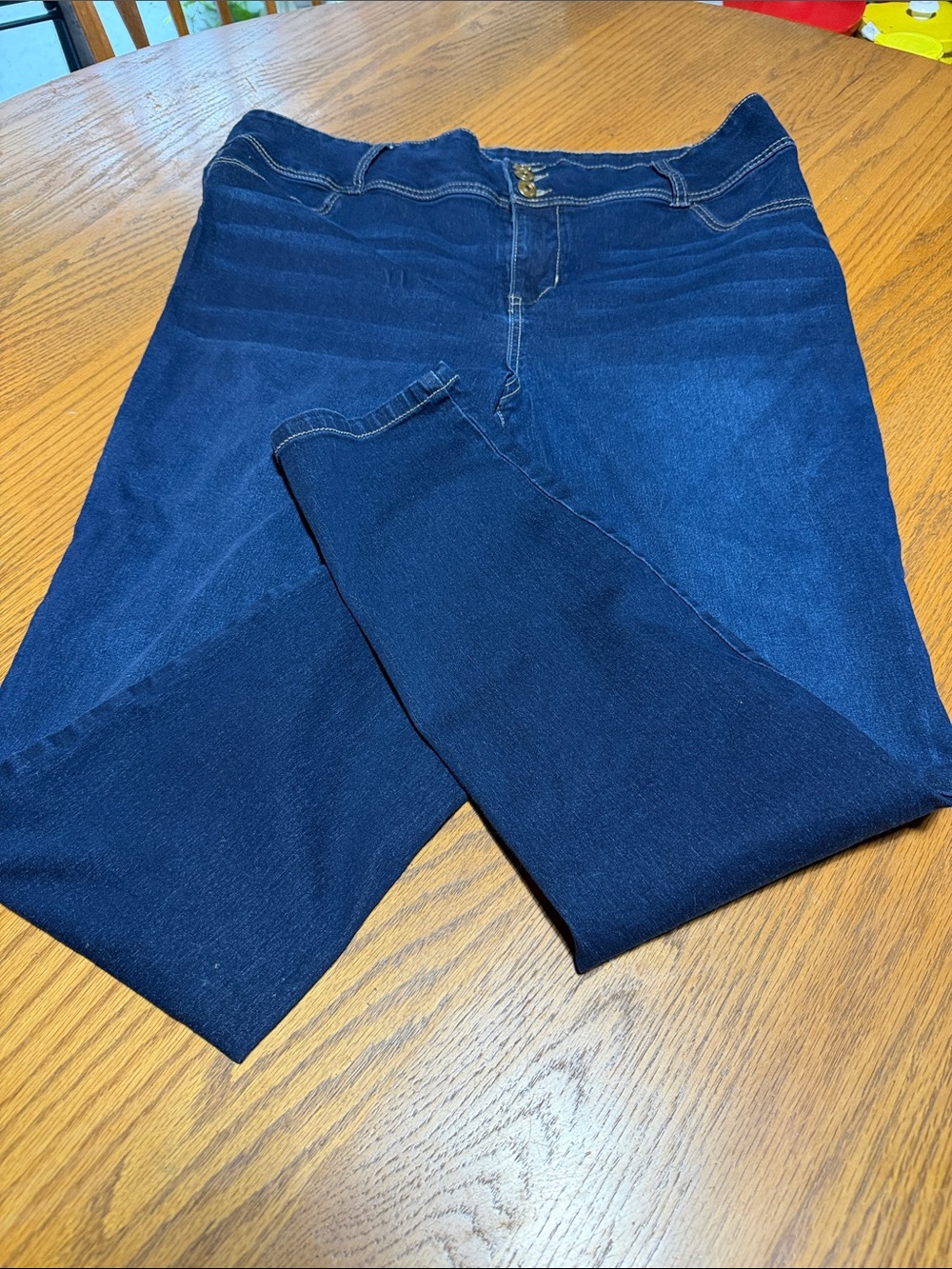 Vanilla Star Dark Indigo Stretch Jeggings